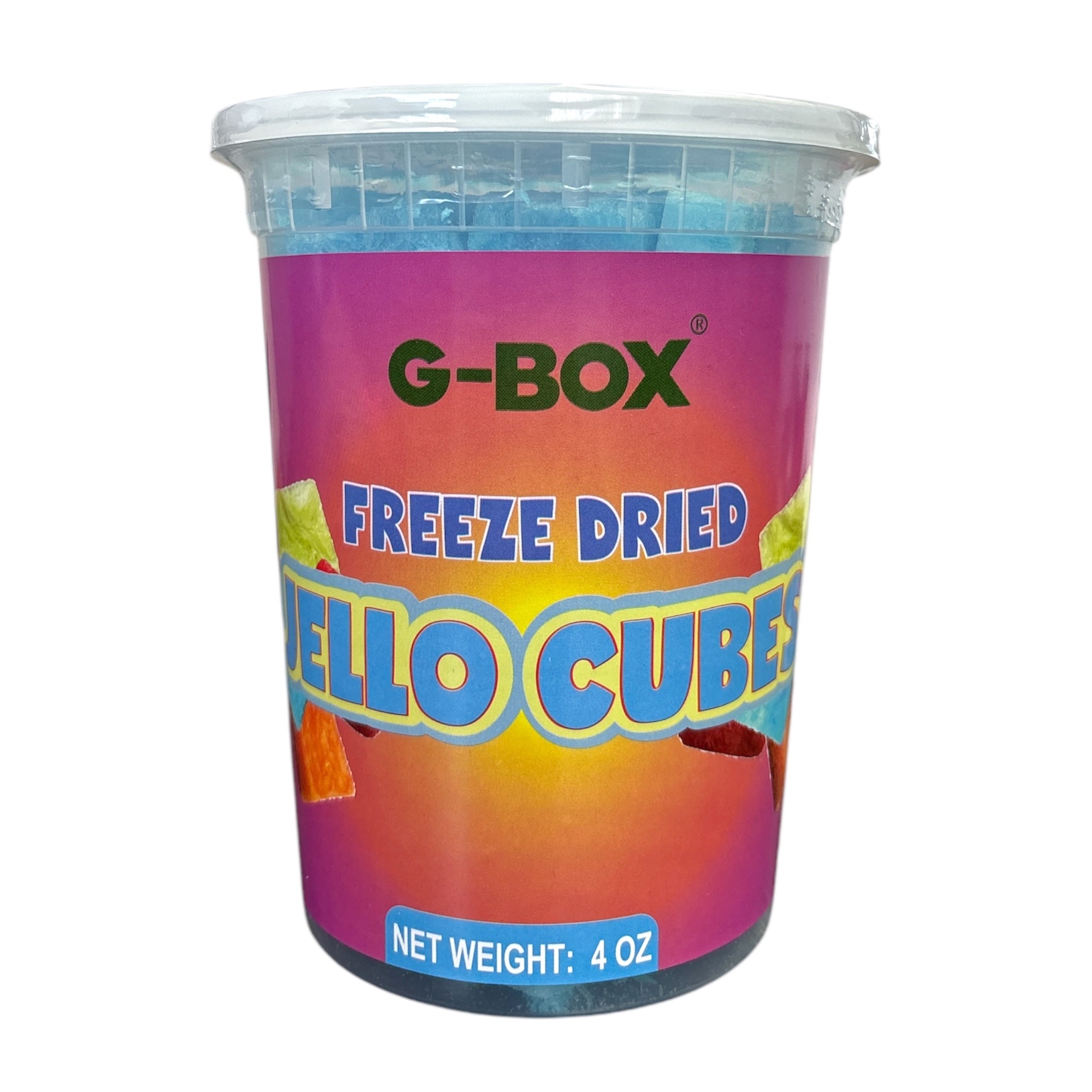 G-BOX FREEZE DRIED JELLO CUBES (BLUEBERRY)-G-BOX