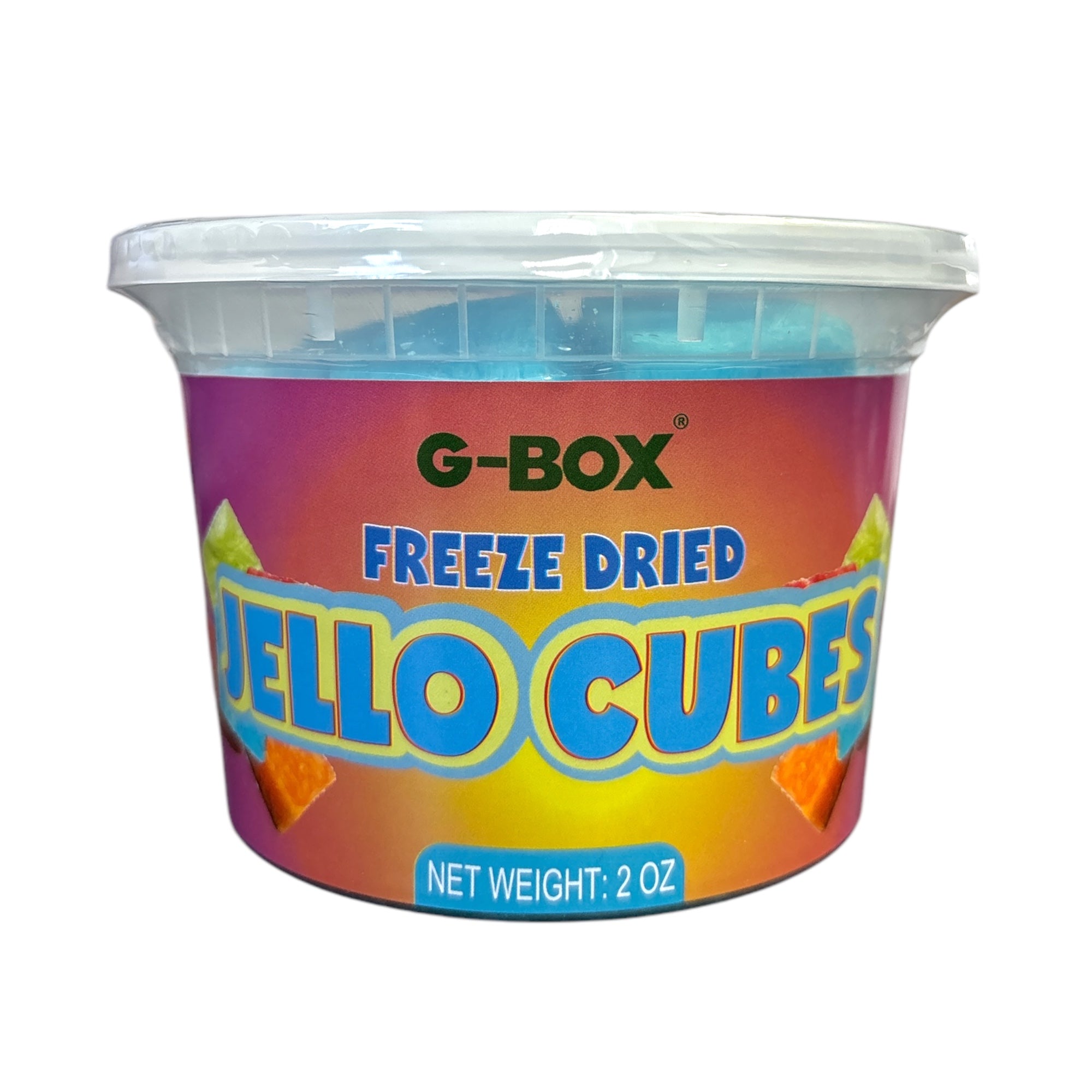 G-BOX FREEZE DRIED JELLO CUBES (BLUEBERRY)-G-BOX