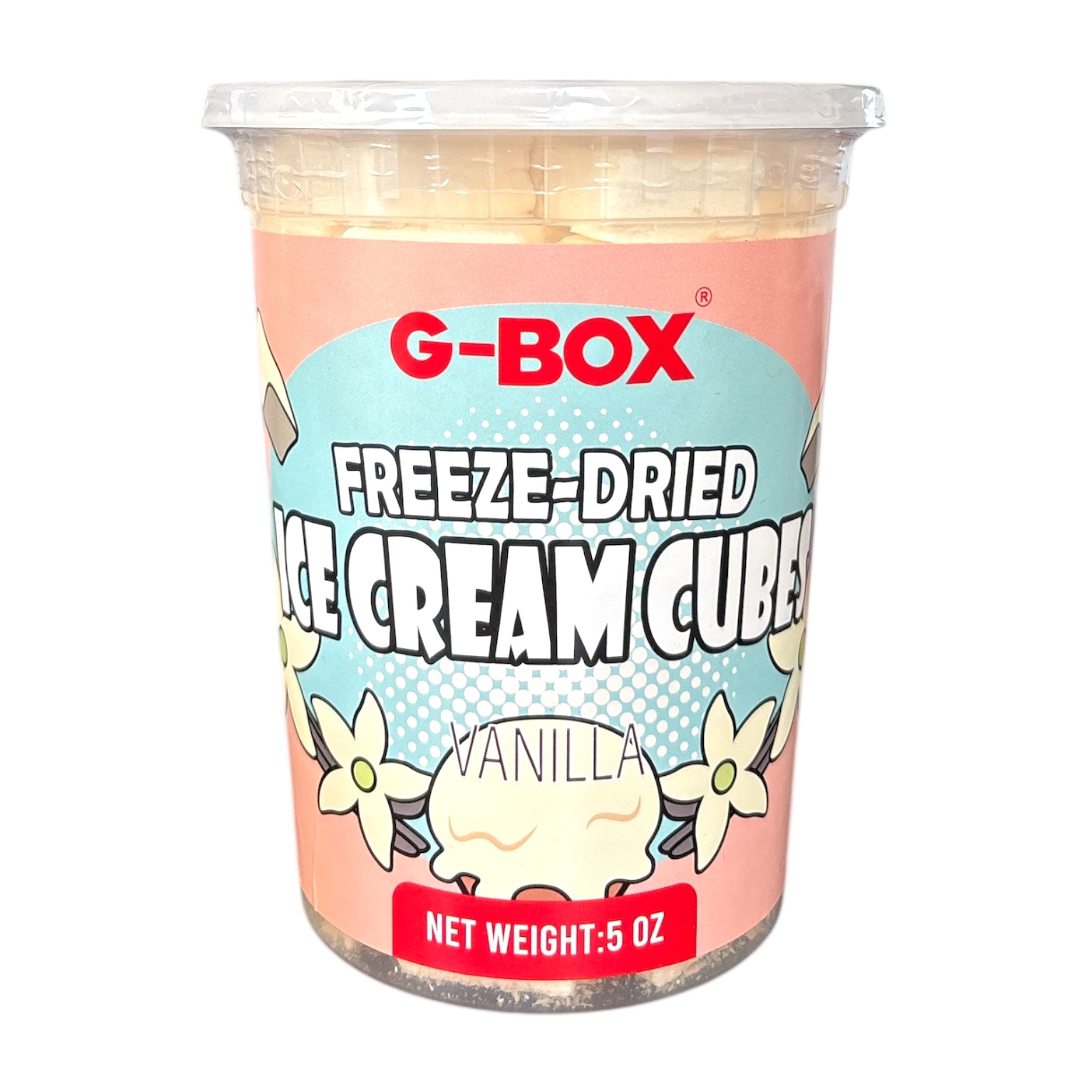G-BOX FREEZE DRIED ICE CREAM CUBES (VANILLA)-G-BOX