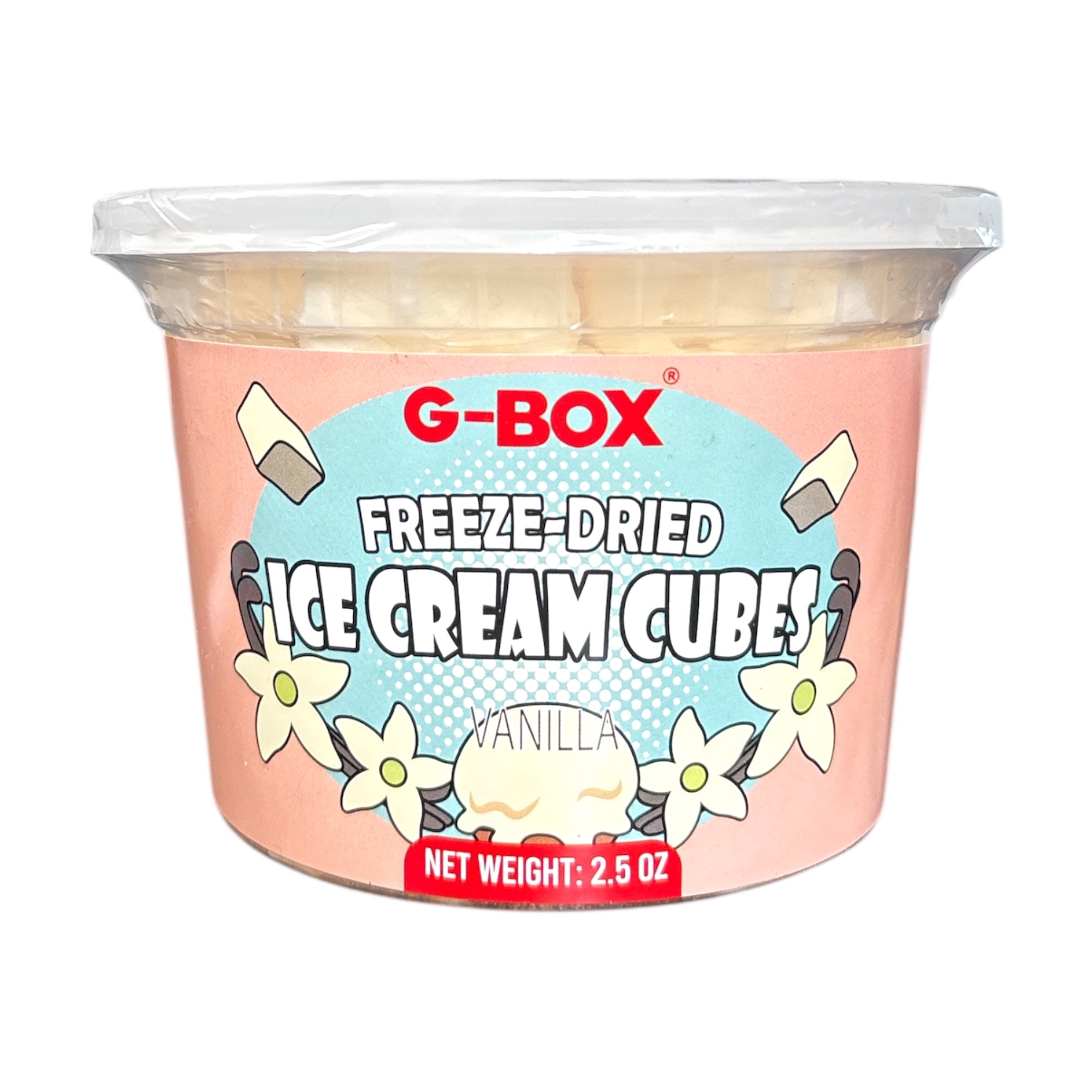 G-BOX FREEZE DRIED ICE CREAM CUBES (VANILLA)-G-BOX