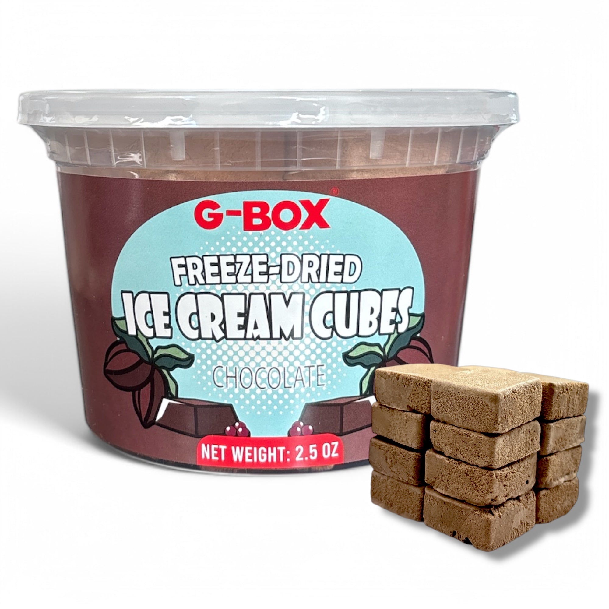 G-BOX FREEZE DRIED ICE CREAM CUBES (CHOCOLATE)-G-BOX