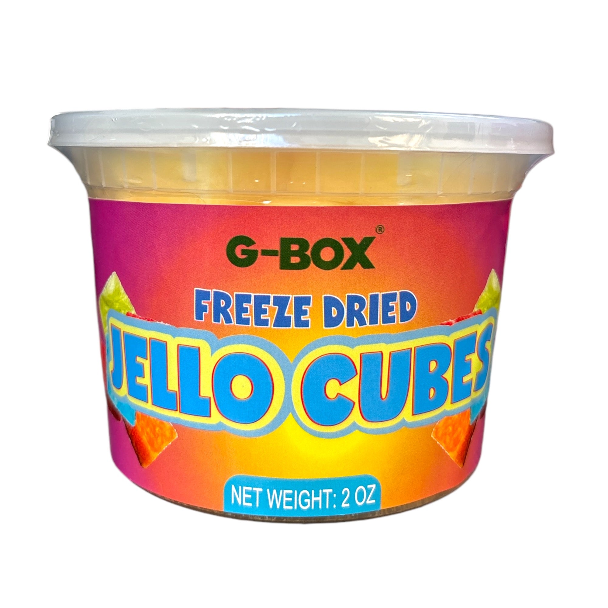 G-BOX FREEZE DRIED JELLO CUBES (PINEAPPLE)-G-BOX