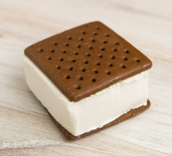 G-Box Freeze Dried Ice Cream Sandwich -  Astronaut Chubby Crunch Ice Cream Sandwich - Freeze Dried Whole Ice Cream Sandwich