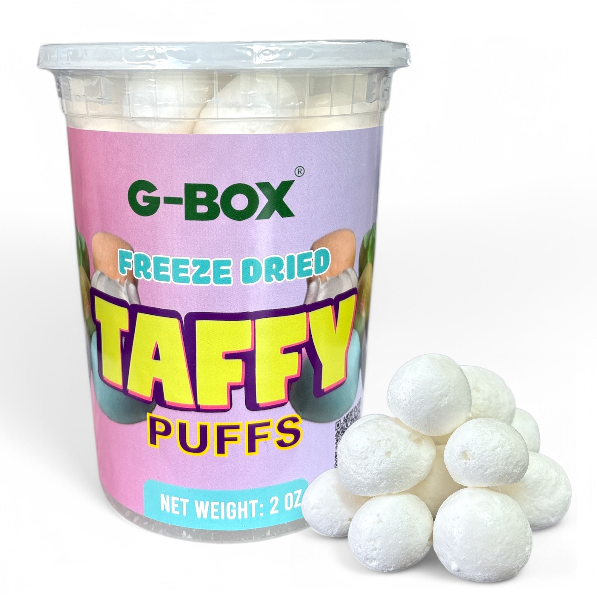 G-BOX FREEZE DRIED VANILLA TAFFY PUFFS-G-BOX