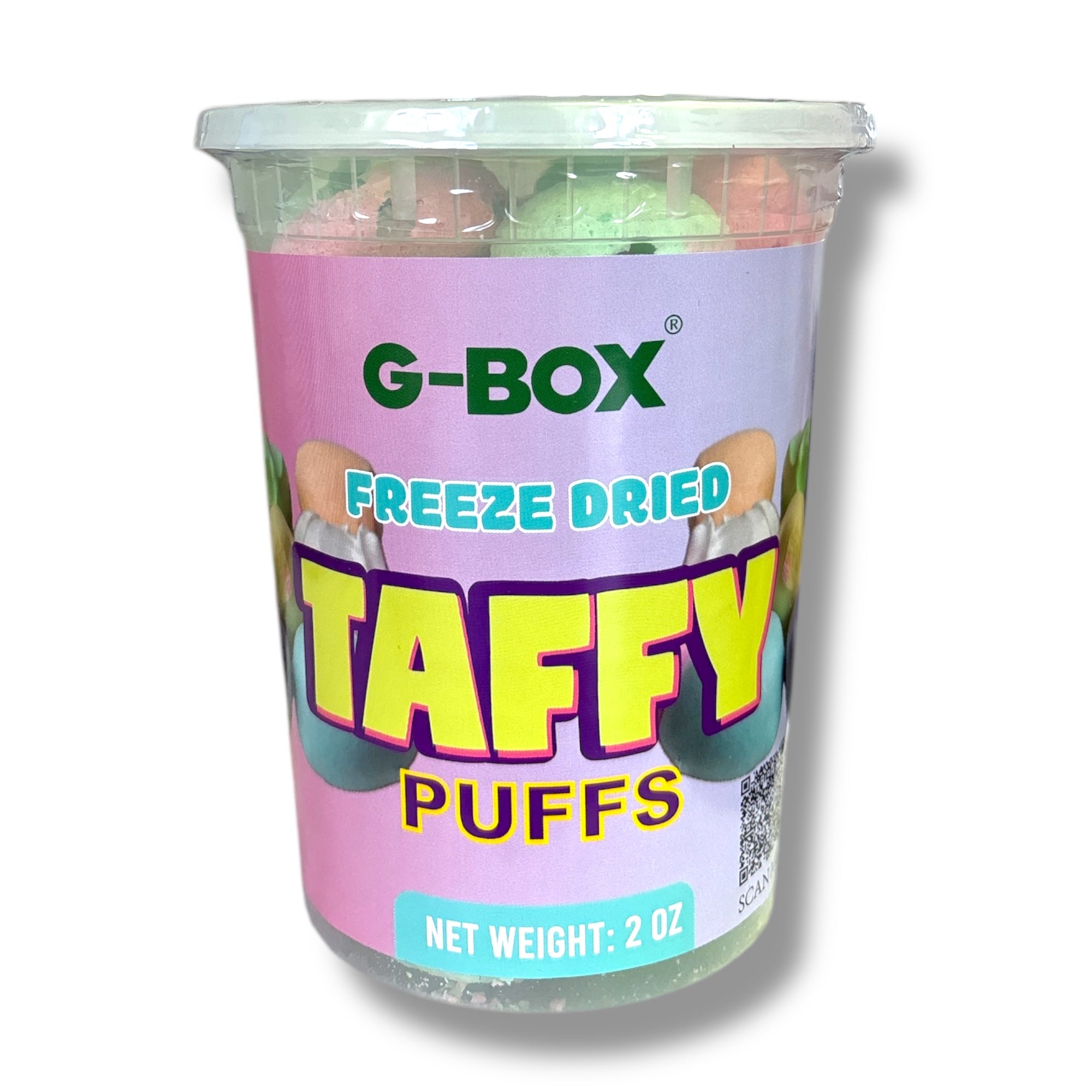 G-BOX FREEZE DRIED WATERMELON TAFFY PUFFS-G-BOX