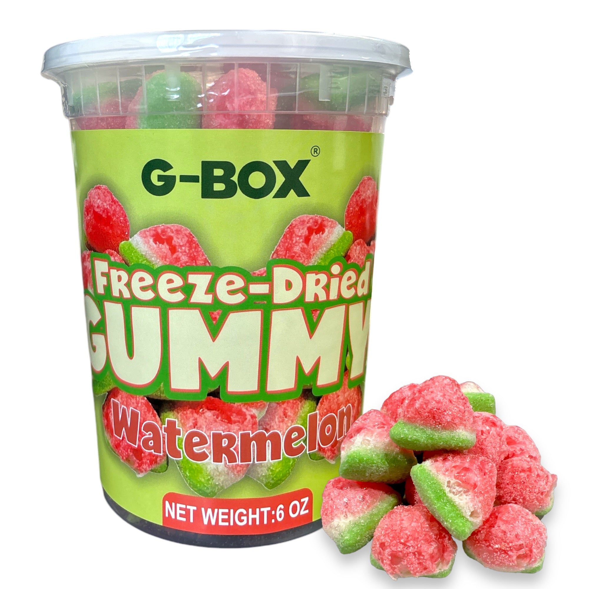 G-BOX FREEZE DRIED WATERMELON GUMMY CANDY-G-BOX