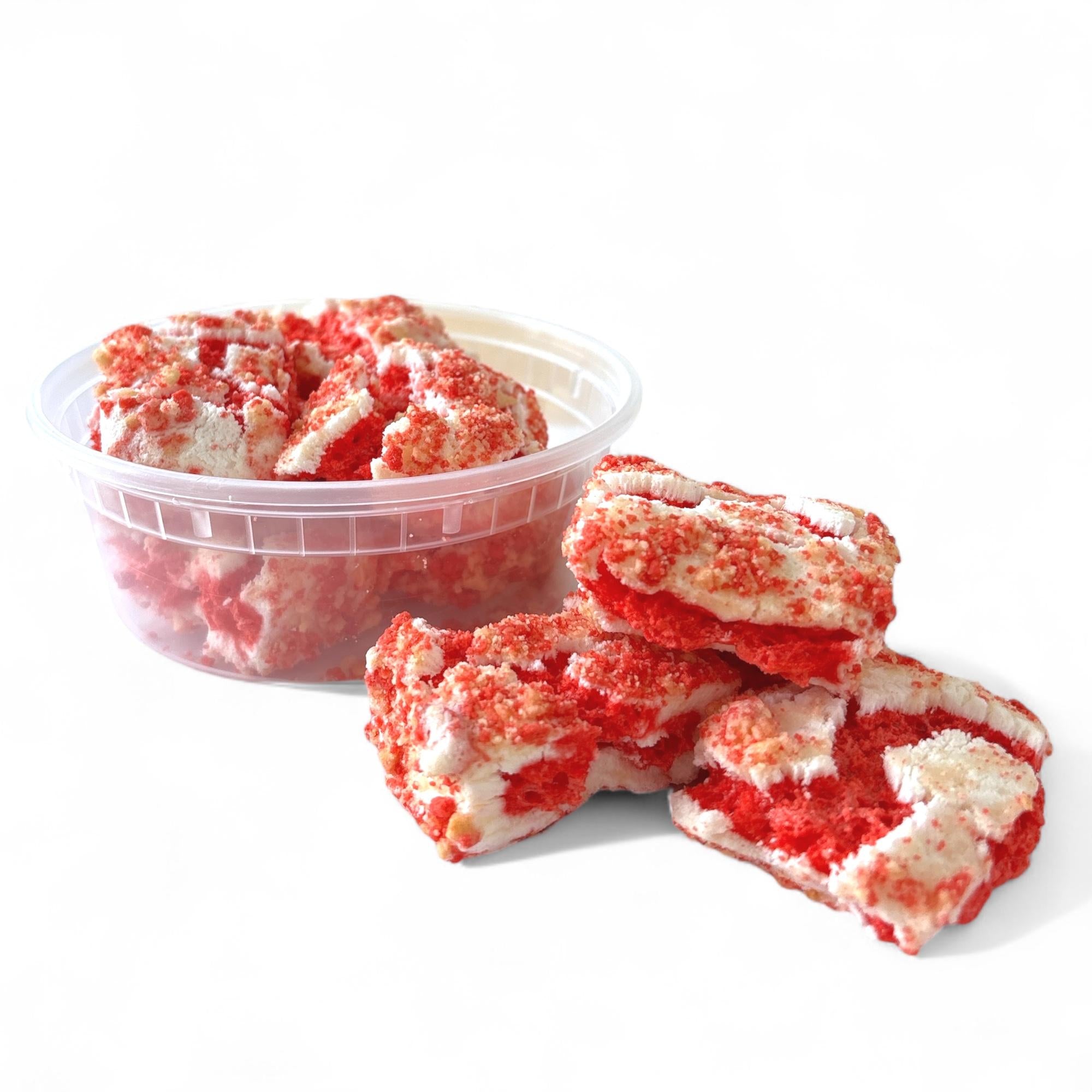 G-BOX FREEZE DRIED STRAWBERRY SHORTCAKE ICE CREAM CRUMBLE MIX BITES (Sample Size)-G-BOX