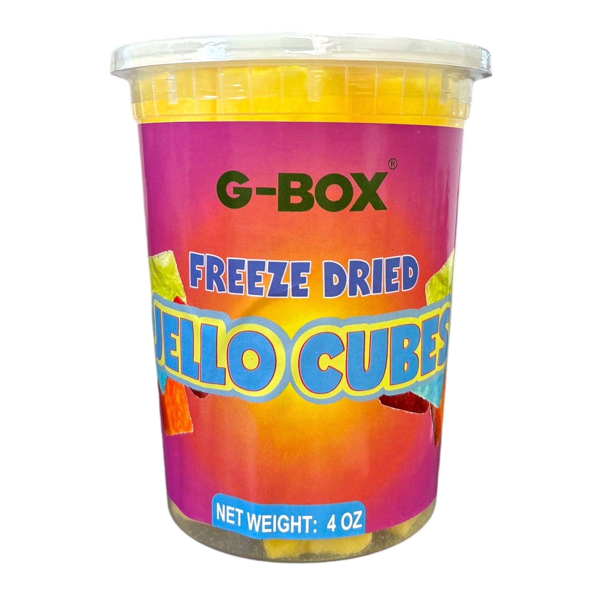 G-BOX FREEZE DRIED JELLO CUBES (LEMON)-G-BOX