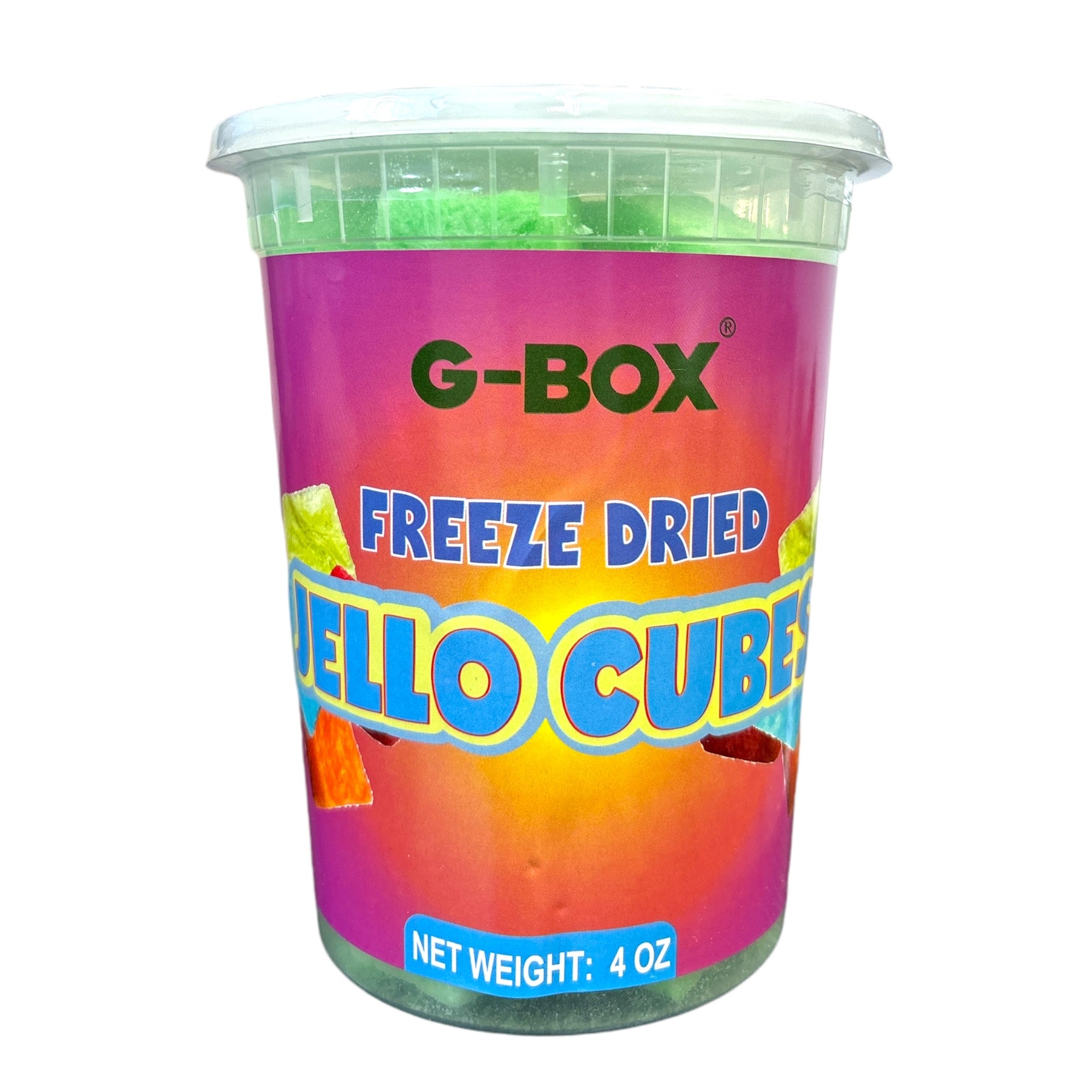 G-BOX FREEZE DRIED JELLO CUBES (LIME)-G-BOX