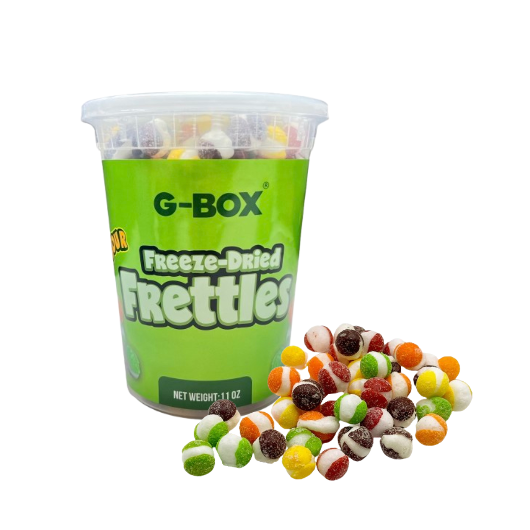 G-Box Freeze Dried Frettles Sour Flavor in Air-tight Sealed Container-G-BOX
