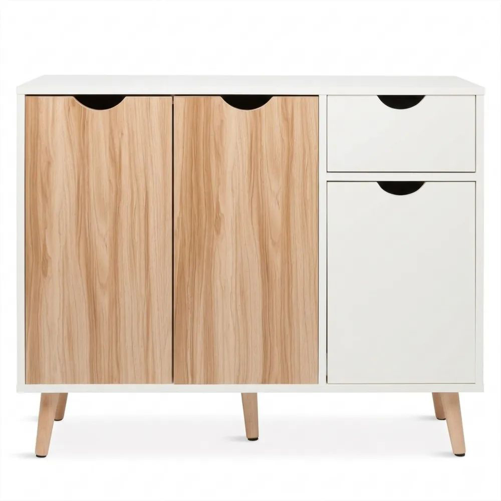 Vielseitige Kommode mit Schubladen und Türen für jeden Raum