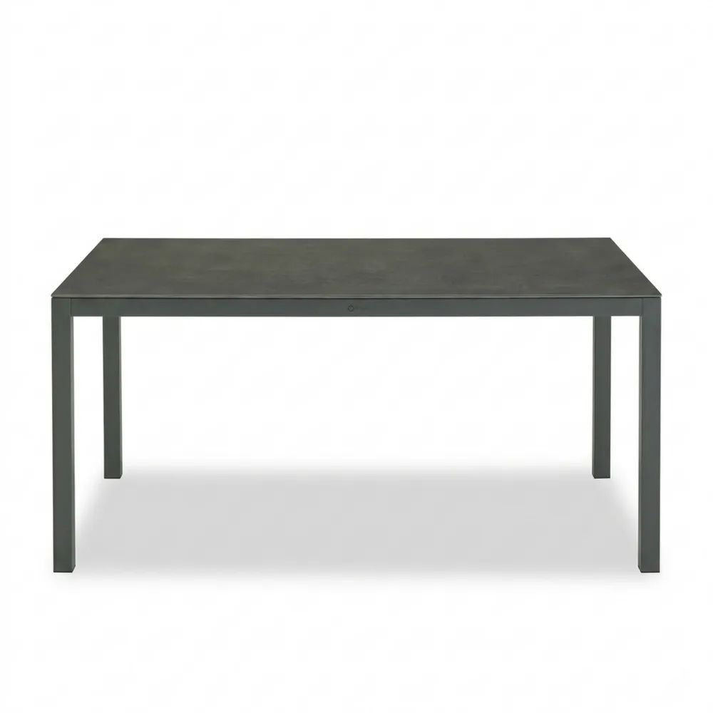 Keramik Gartentisch 160x90 cm mit Granitoptik