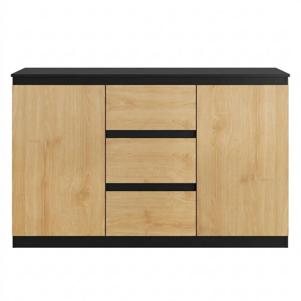 Moderne Kommode mit Schubladen und Türen für Wohn- und Schlafzimmer