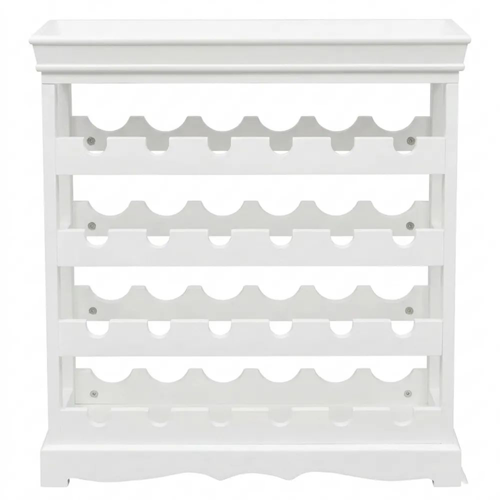 Eleganter Weinschrank aus Tannenholz und MDF für Küche oder Keller