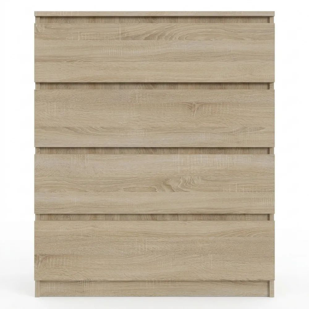 Kommode mit 4 geräumigen Schubladen für Zuhause und Büro