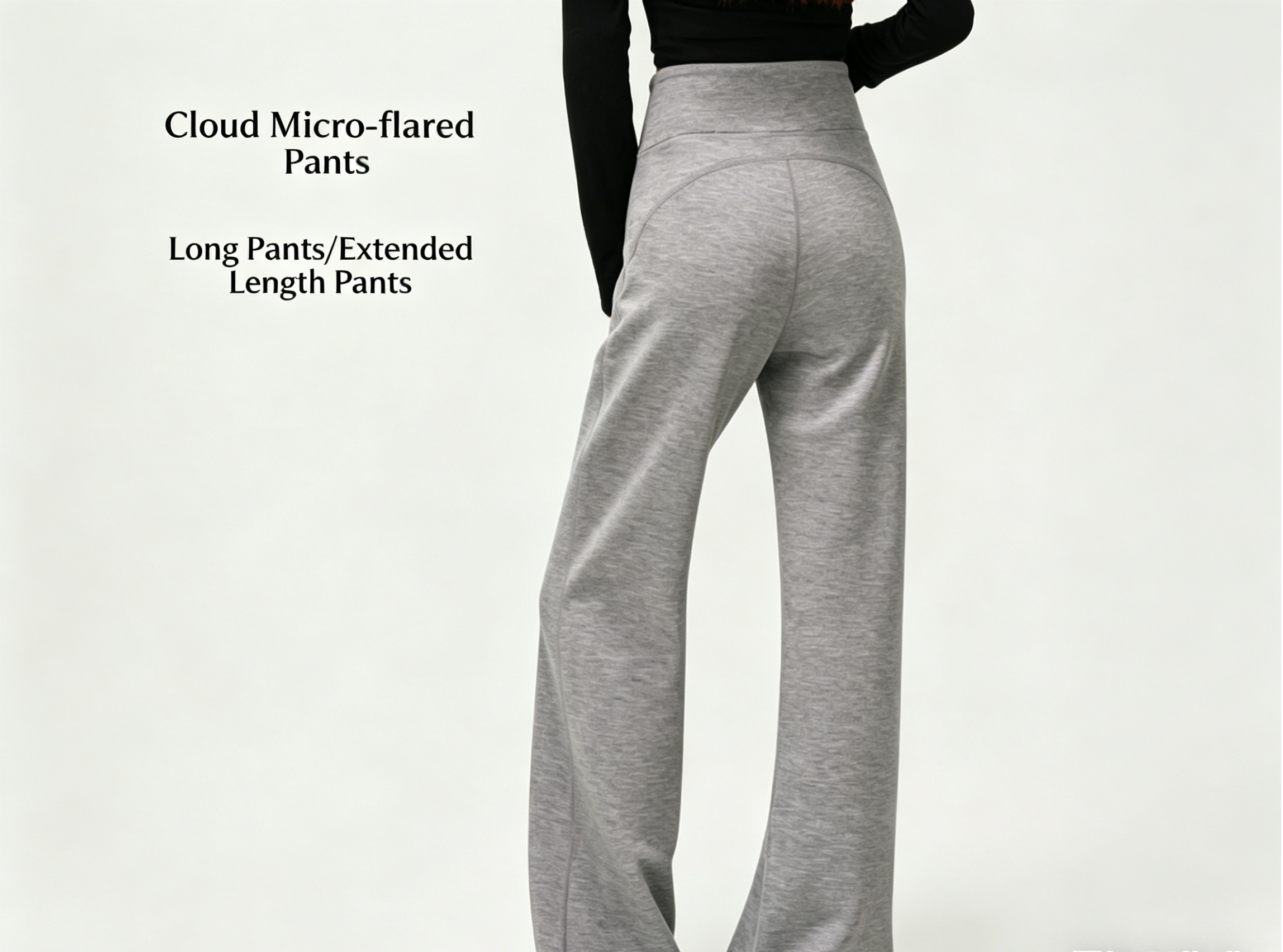 CloudSoft Modal High-Waist Flare Pants - Supermodel Leg-Lengthening Design