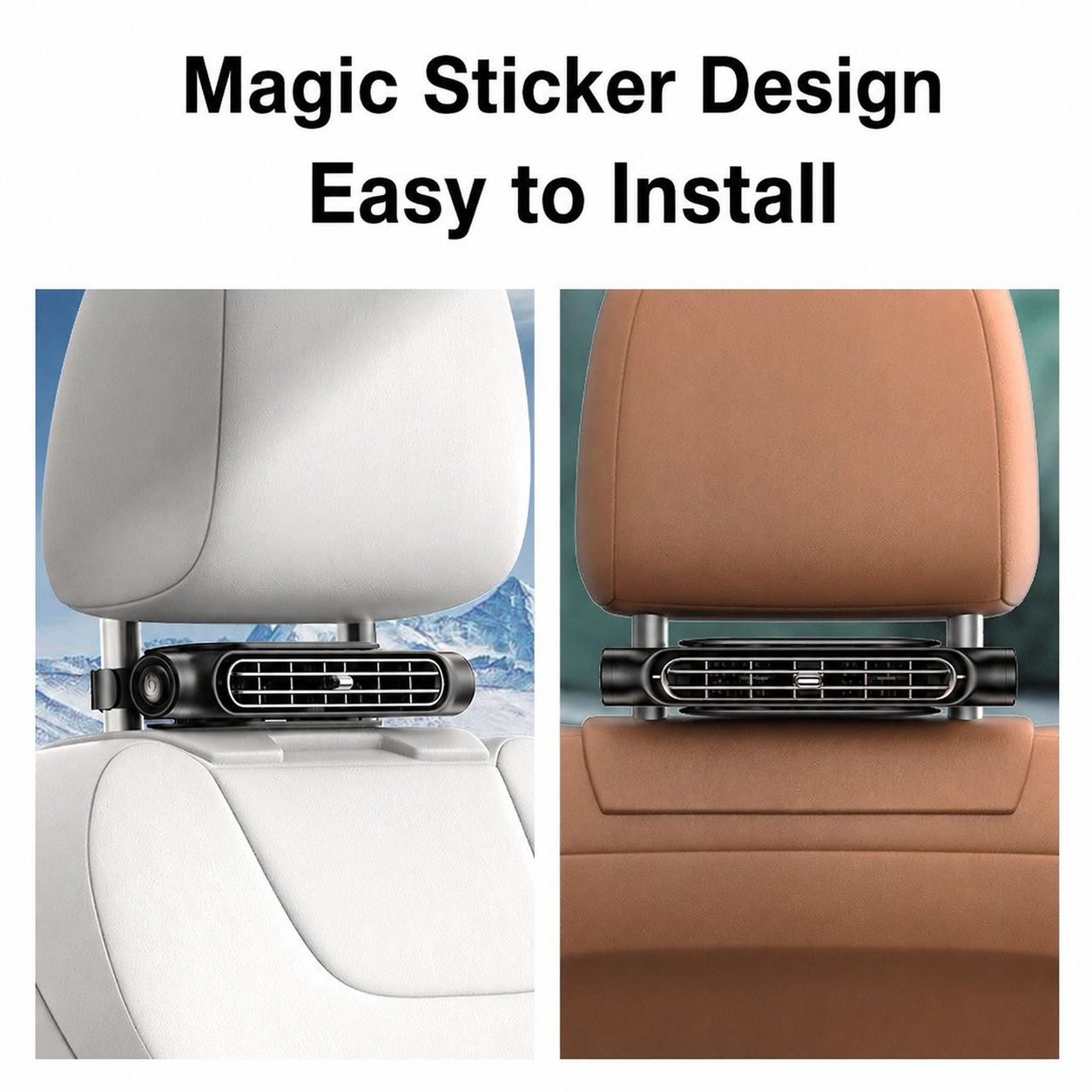 Clip-On Car Fan