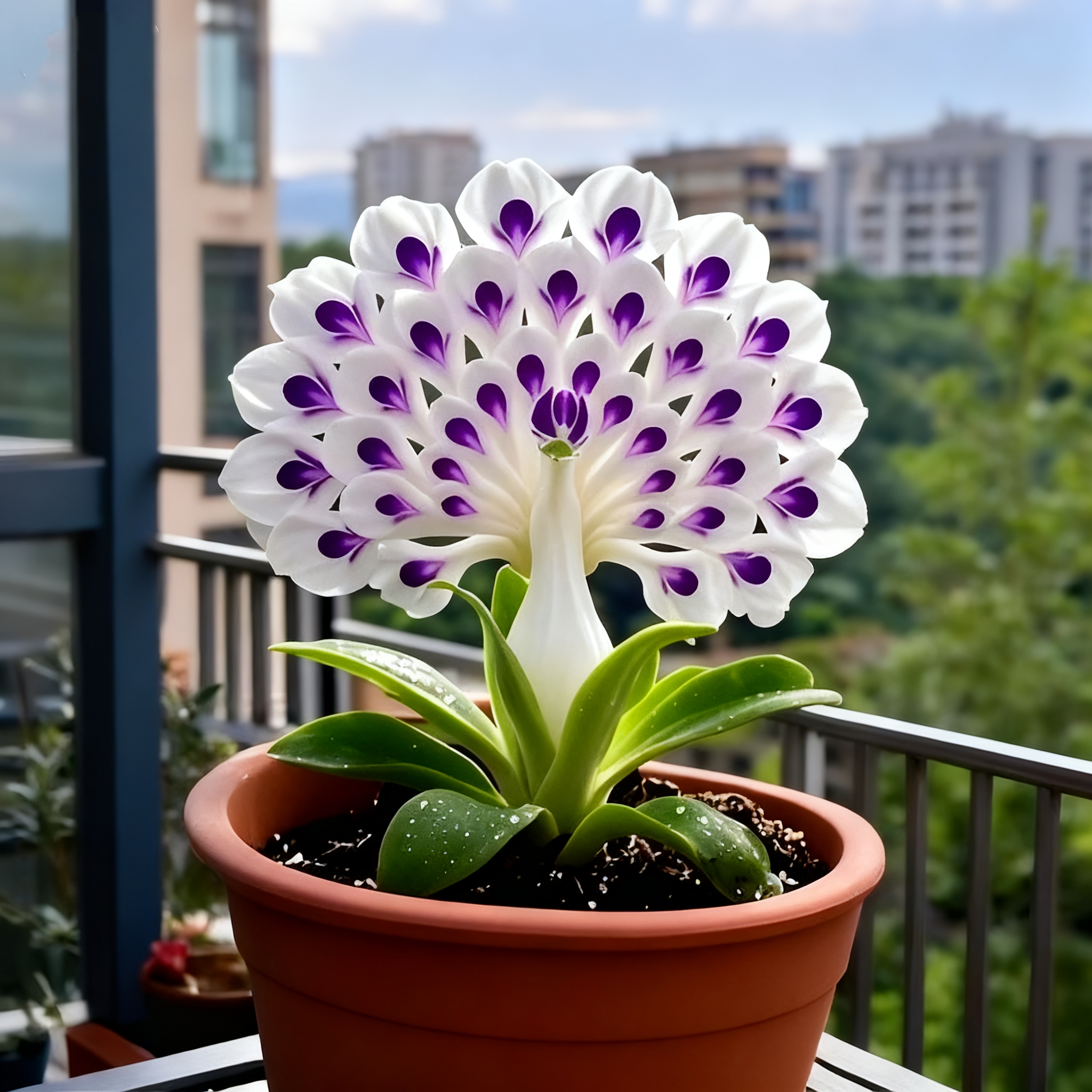 💠 The Queen of Fragrant Blooms — Peacock Orchid Bulbs for Pure Garden Luxury