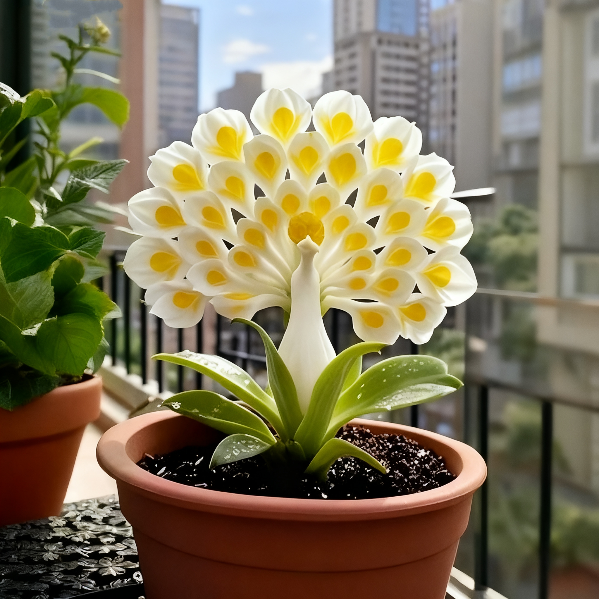 💠 The Queen of Fragrant Blooms — Peacock Orchid Bulbs for Pure Garden Luxury