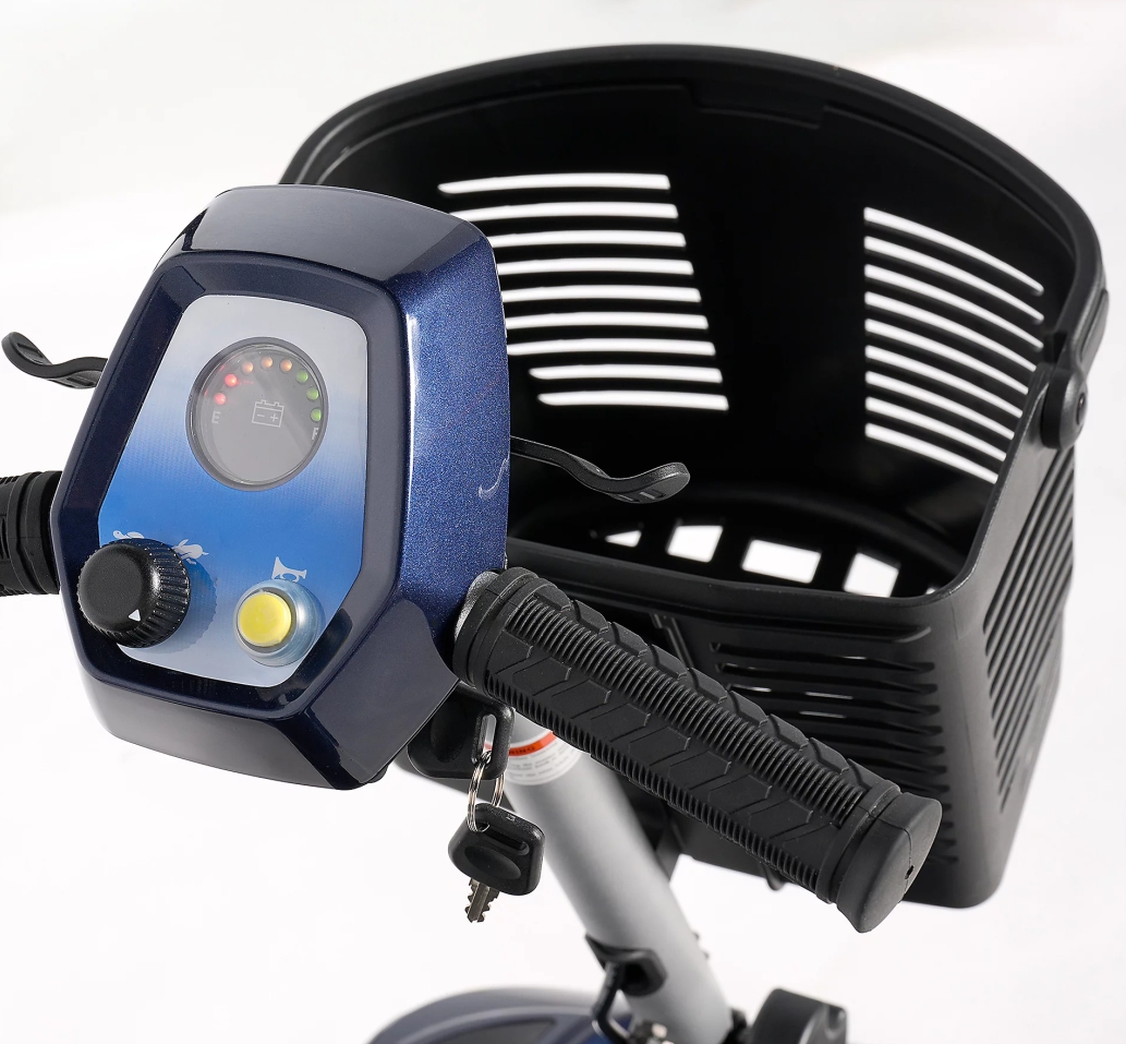 💝🎉New Year's Sale  up to 90%💝✨ Buy 2 Get 2 Free ✨EV Rider Nomad 4-Wheel Mobility Scooter with Basket✨✨ supports up to 500 lbs