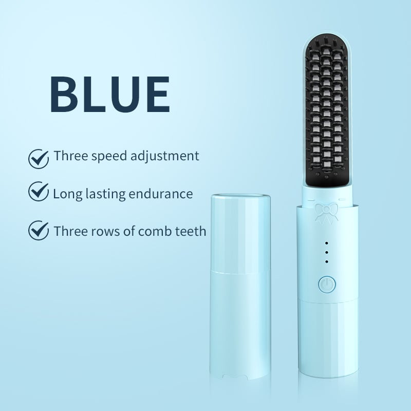 🔥New Wireless Portable Hair Straightener Comb