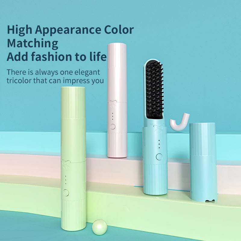 🔥New Wireless Portable Hair Straightener Comb