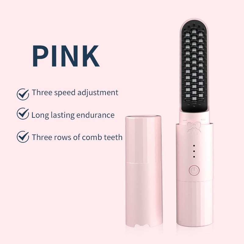 🔥New Wireless Portable Hair Straightener Comb