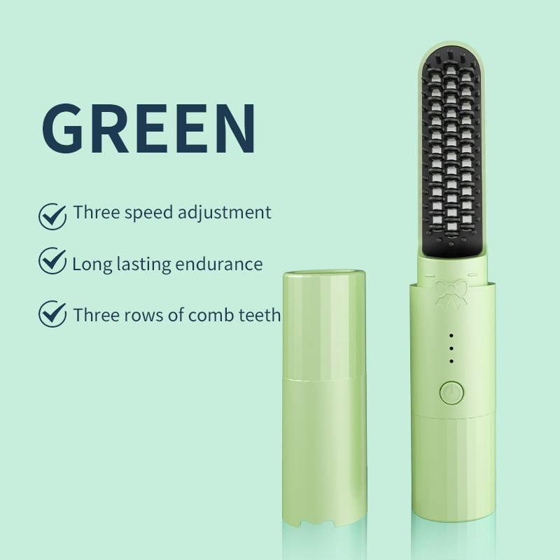 🔥New Wireless Portable Hair Straightener Comb