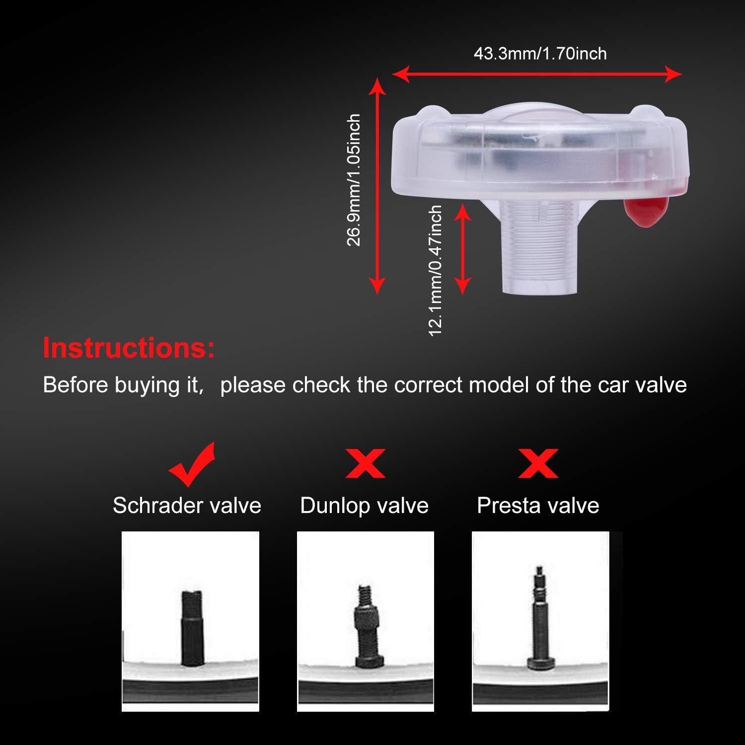 🔥LED Car Tire Wheel Lights