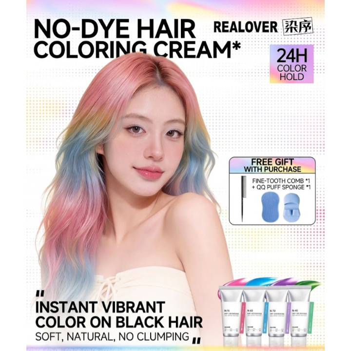 🎉"One-Day Artist" Colored Clay💝Washable, one-time-use highlighting hair color