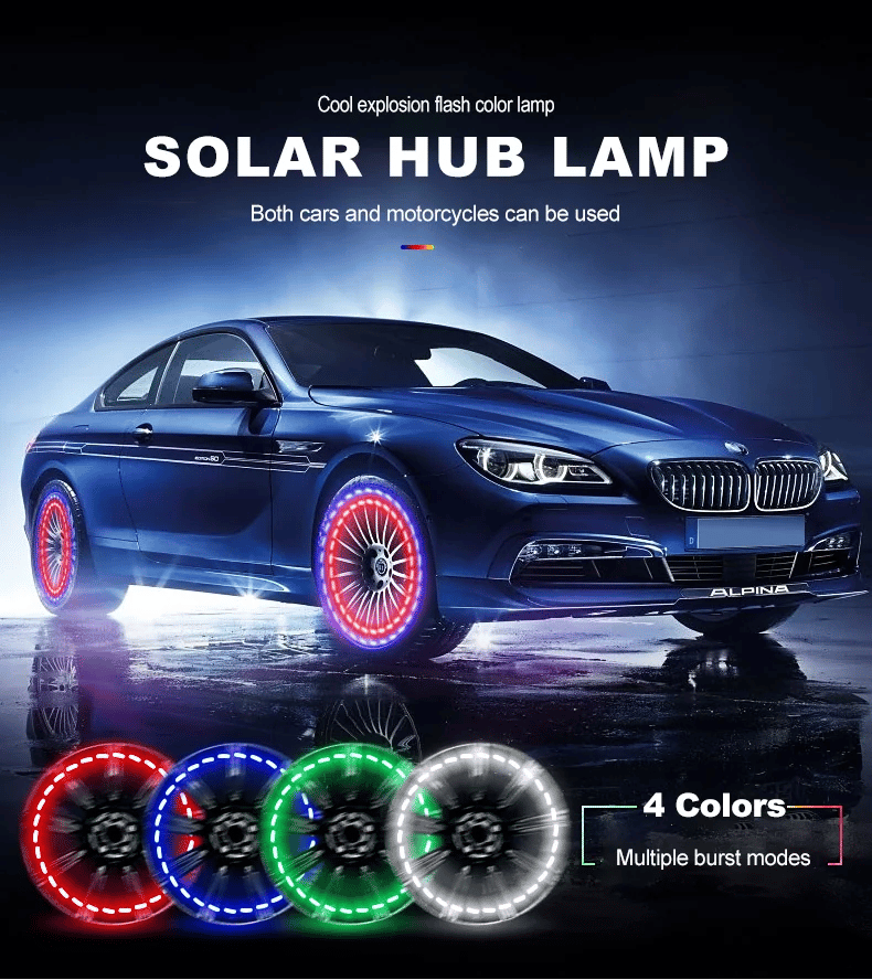 🔥LED Car Tire Wheel Lights