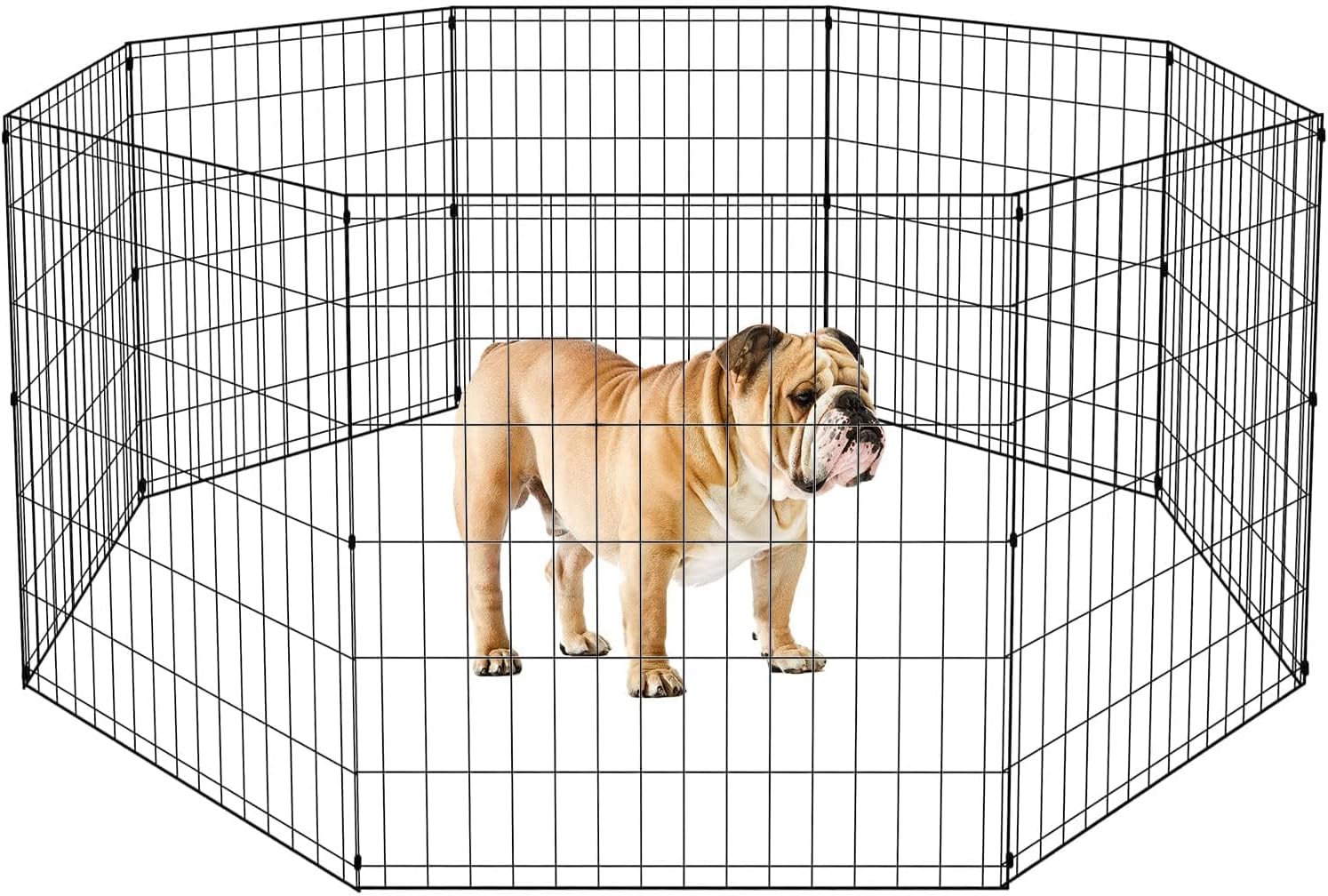 🎉Today's Special Value💝Buy 2 Get 30% Off💥Garden Fence 16 Pieces Decorative Outdoor Dog Fence for Yard - Heavy Duty Metal Animal Barrier