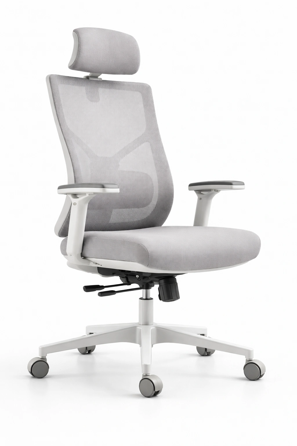 Silla de oficina ergonomica con respaldo de malla-livunoa