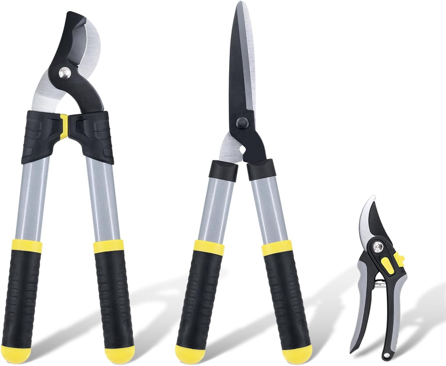 Loppers Hedge Clippers Garden Shears 3Pcs