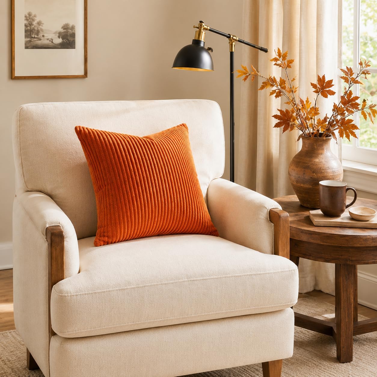 Throw Pillows Covers 18x18 Inch Set of 4