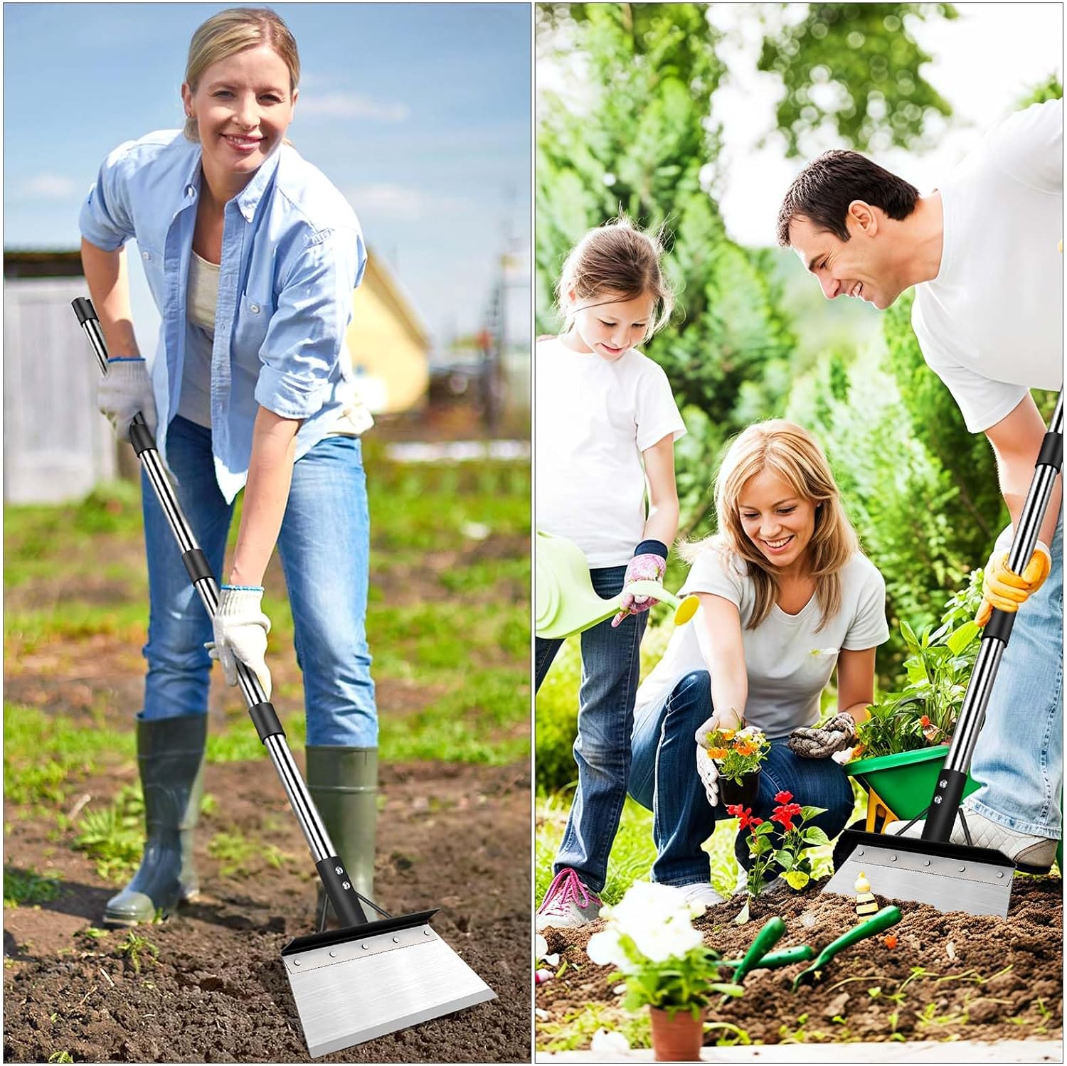 Multifunctional Garden Cleaning Shovel