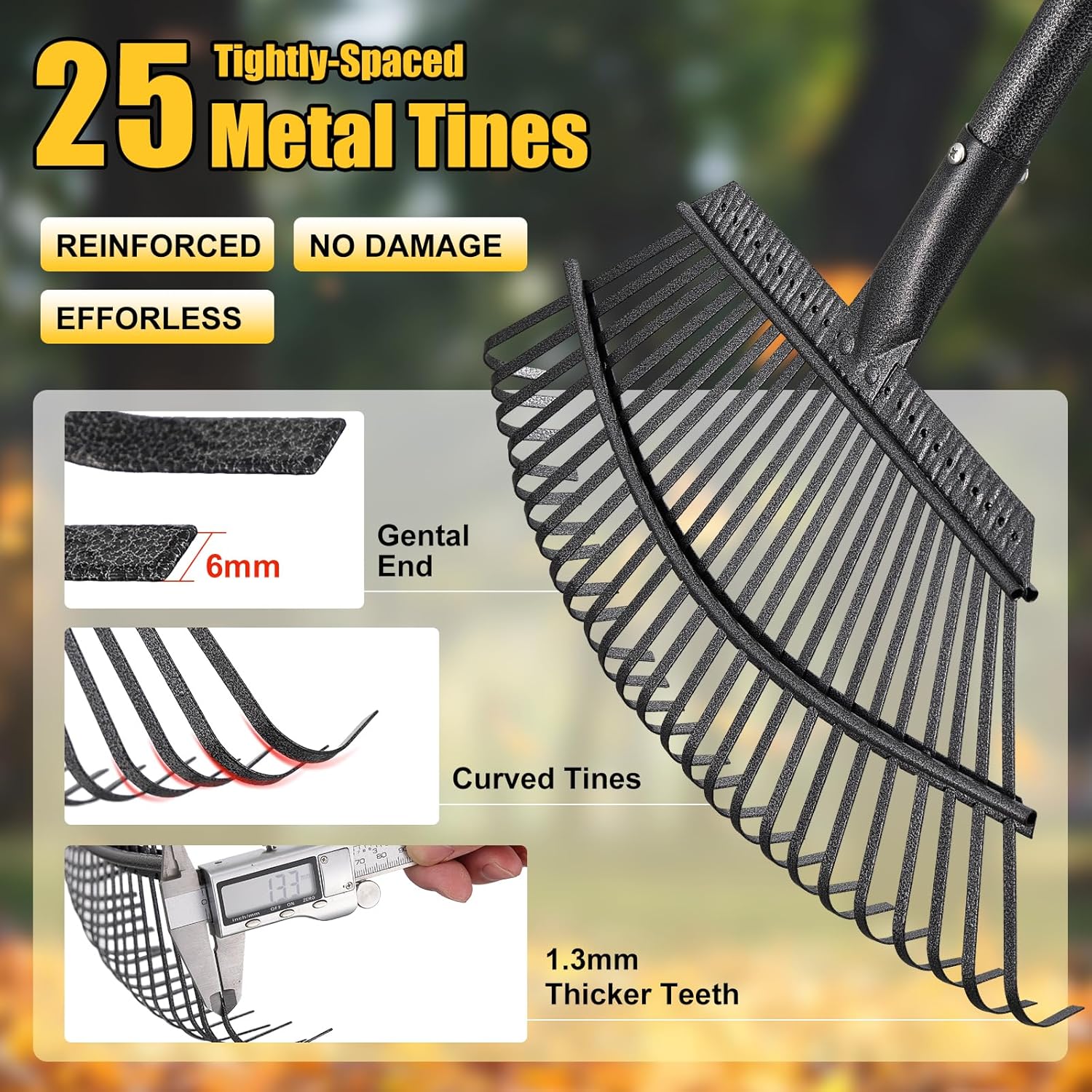 Garden Rake for Leaves