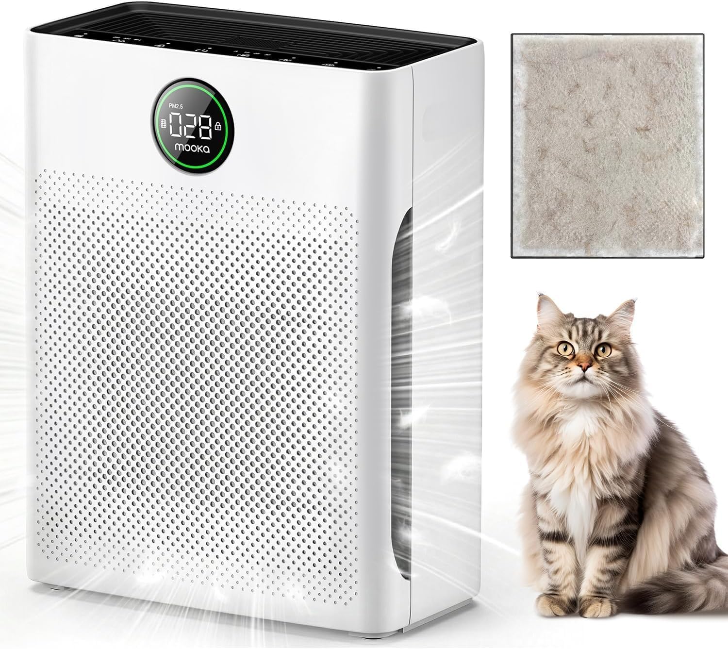Air Purifiers for Home Large Room up to 2200sq.ft