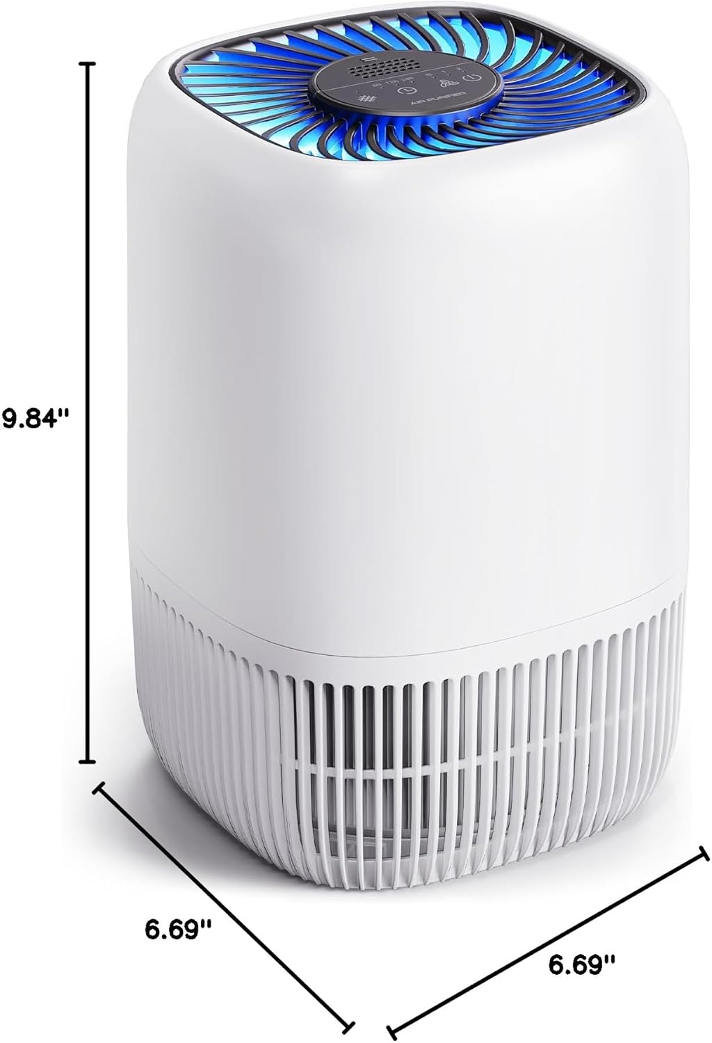 Air Purifiers for Home with High Efficiency Filter Up to 1076 Ft² for Pet Hair