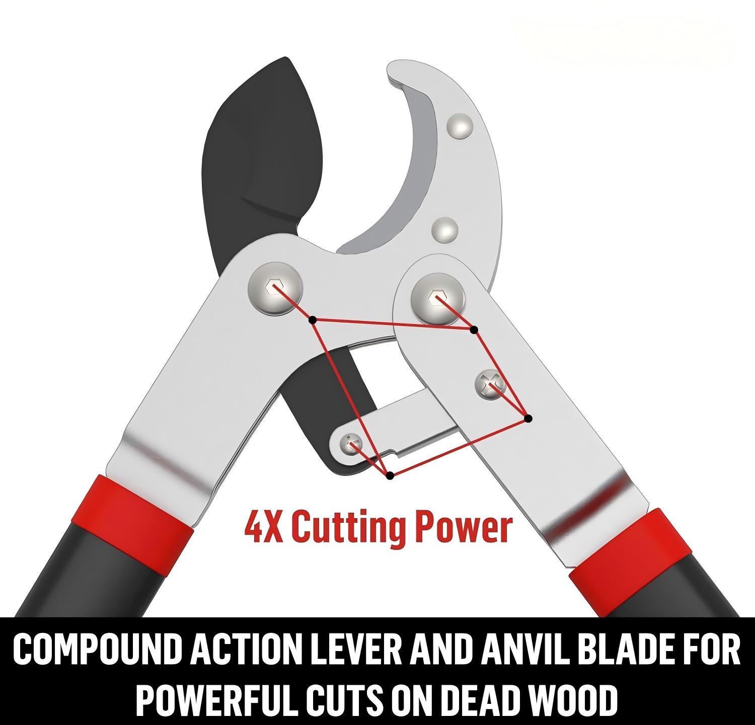 Heavy-Duty Anvil Lopper