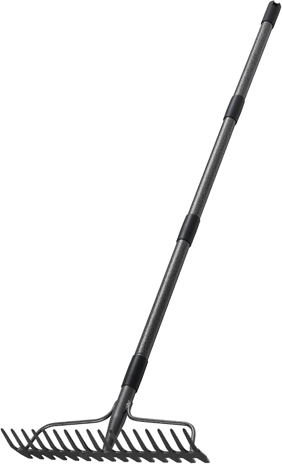  Metal Head Rakes with Stainless Steel Handle