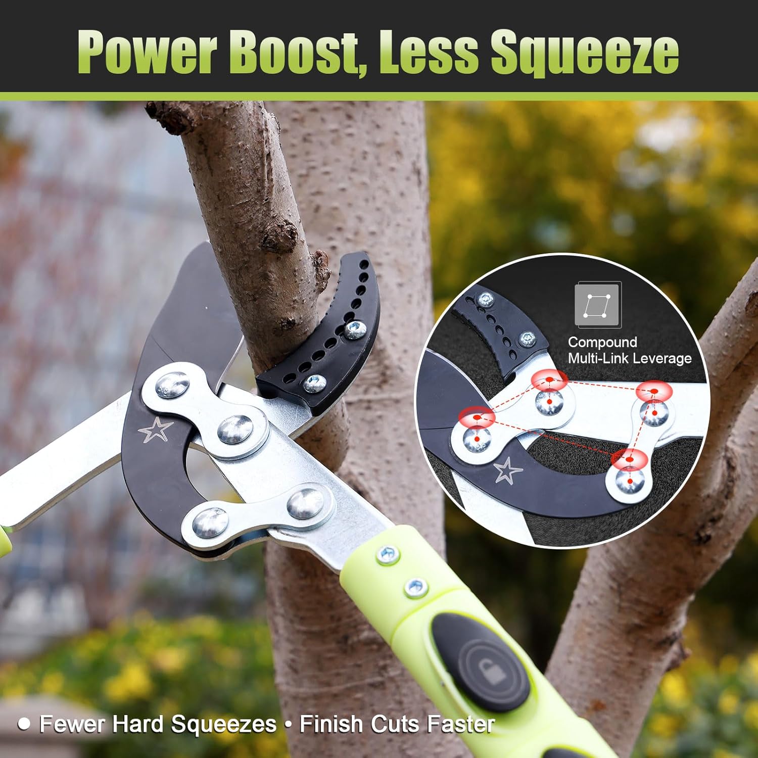 Heavy Duty Hand Loppers Pruning Shears for Gardening