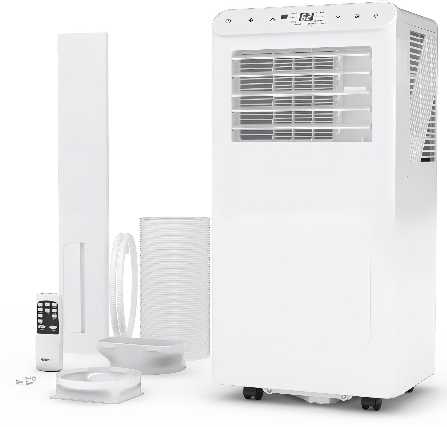 8000 BTUs Portable Air Conditioners,350 Sq.Ft. Ceer 6.2,DOE 5K BTUs 