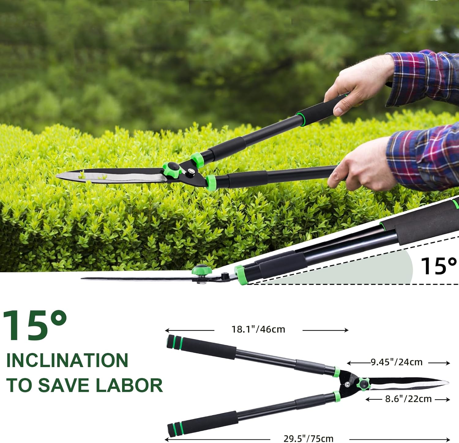 Lopper Heavy Duty Branch Cutter Tree Clippers with Compound Action