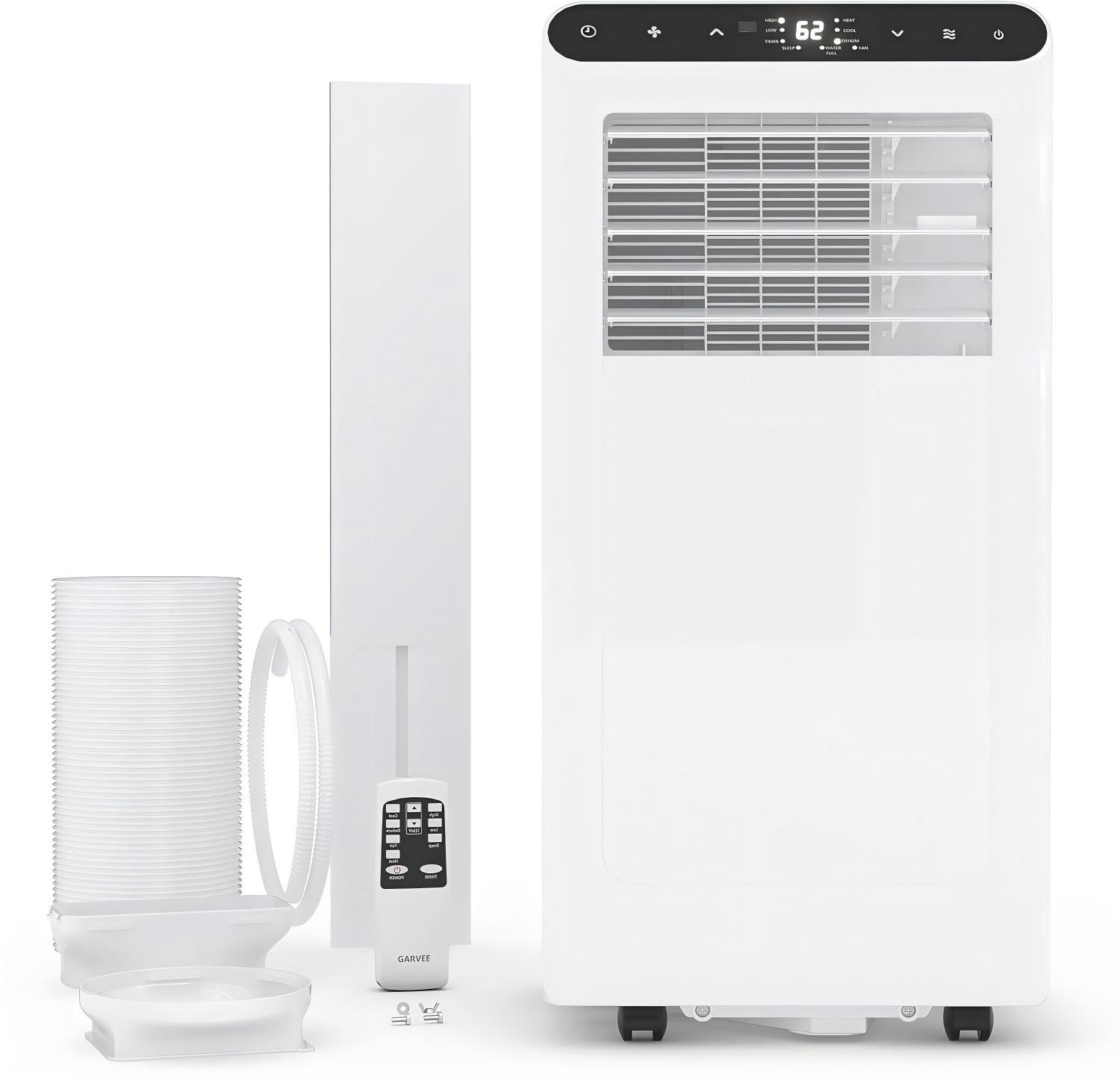 8000 BTUs Portable Air Conditioners,350 Sq.Ft. Ceer 6.2,DOE 5K BTUs 