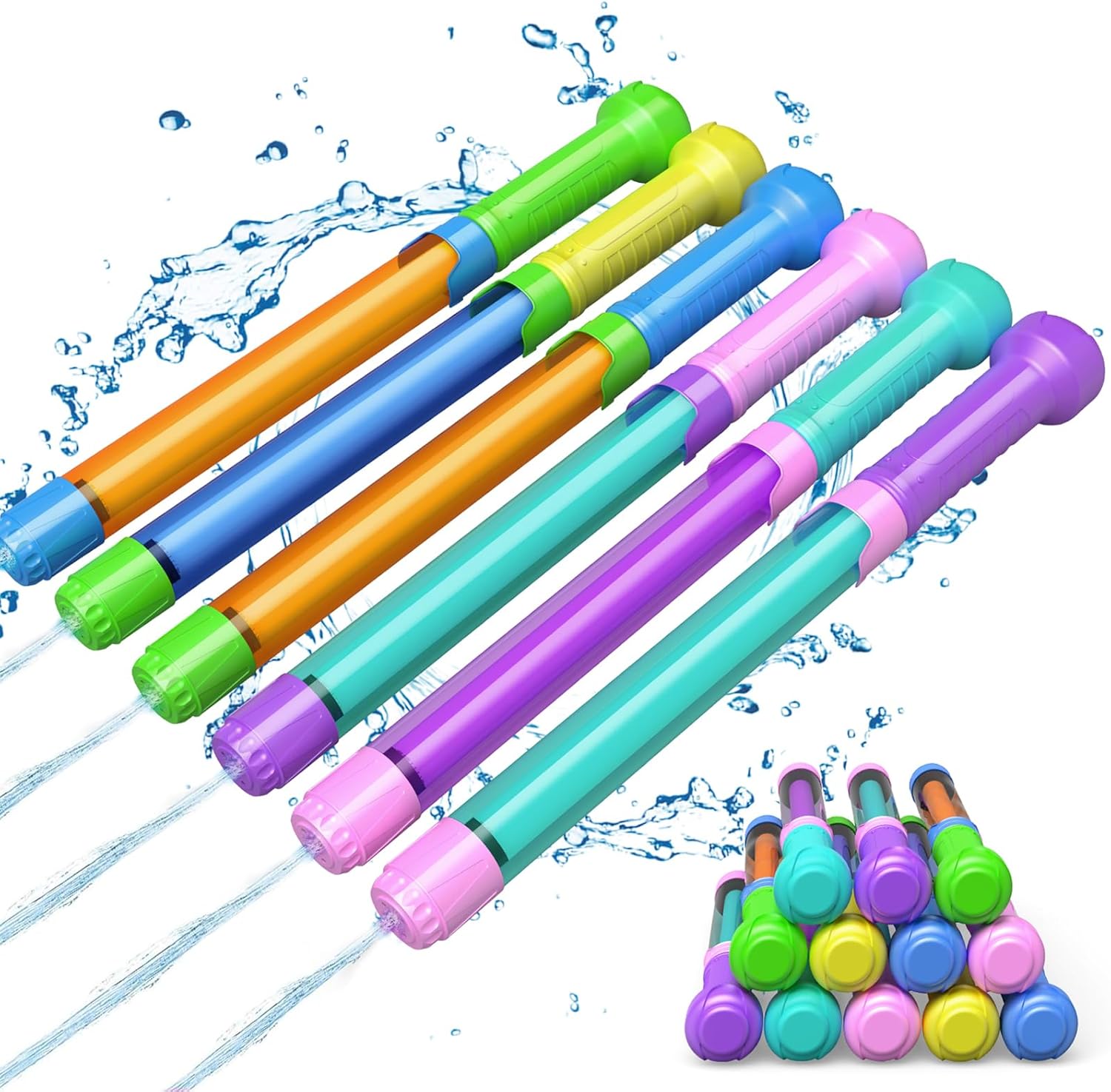 12 Pack Water Gun Soaker Blaster