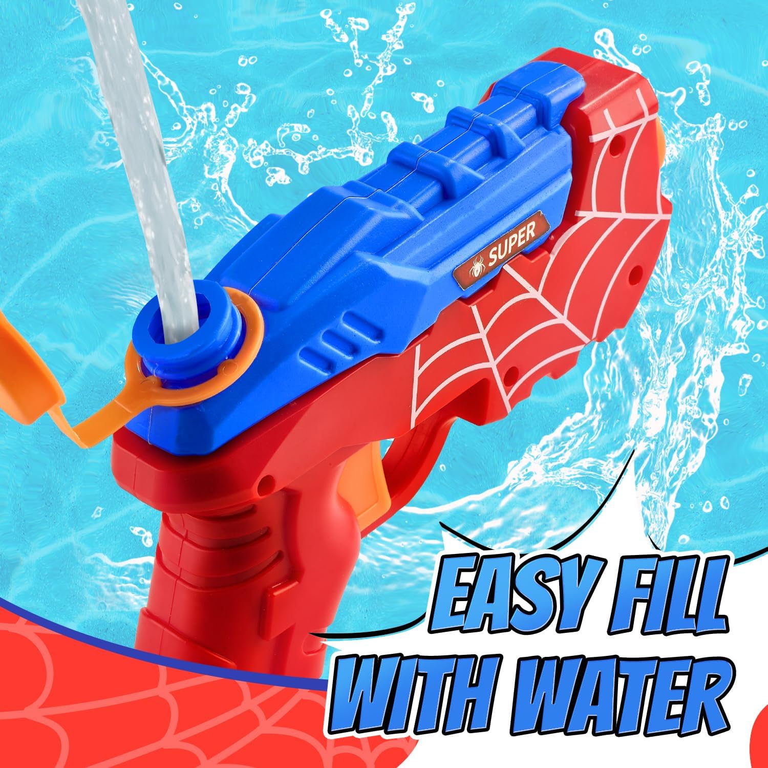 4 Pack Water Guns for Kids