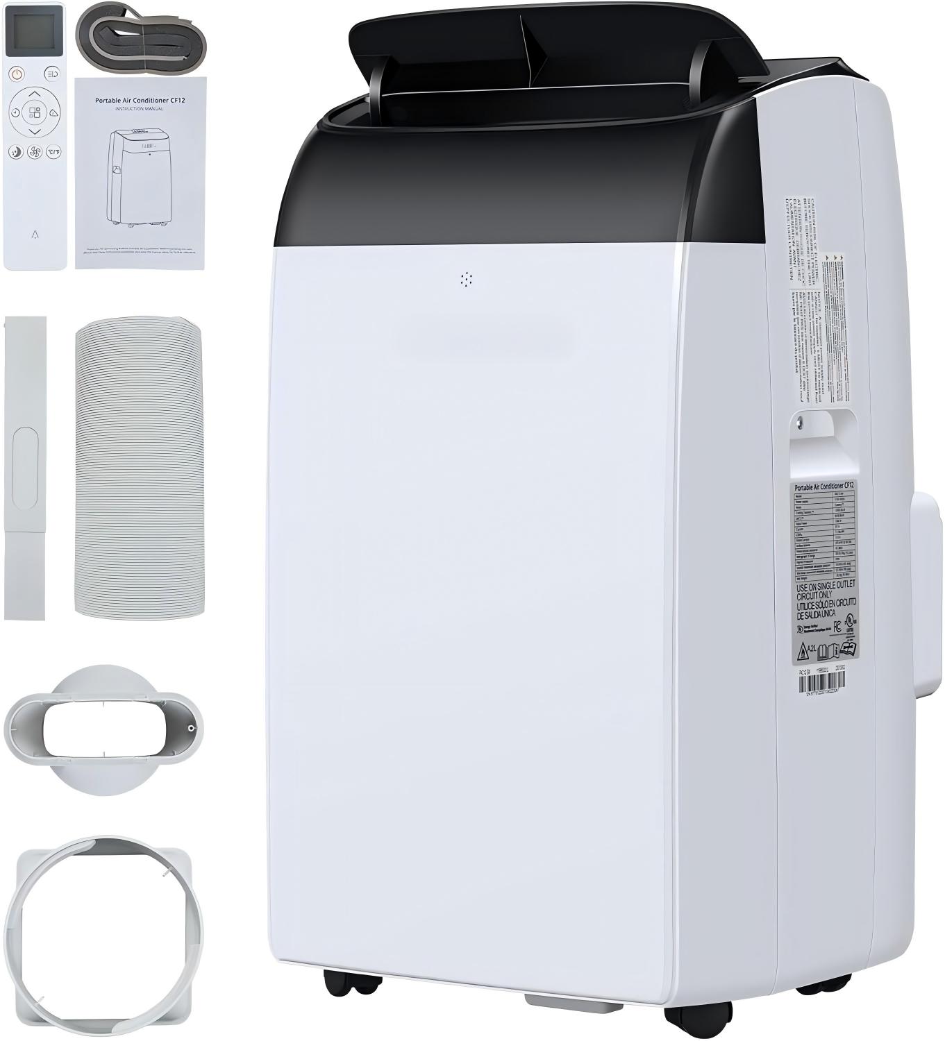 14000 BTU Portable Air Conditioner, 3-in-1 Indoor AC Unit with Cooling