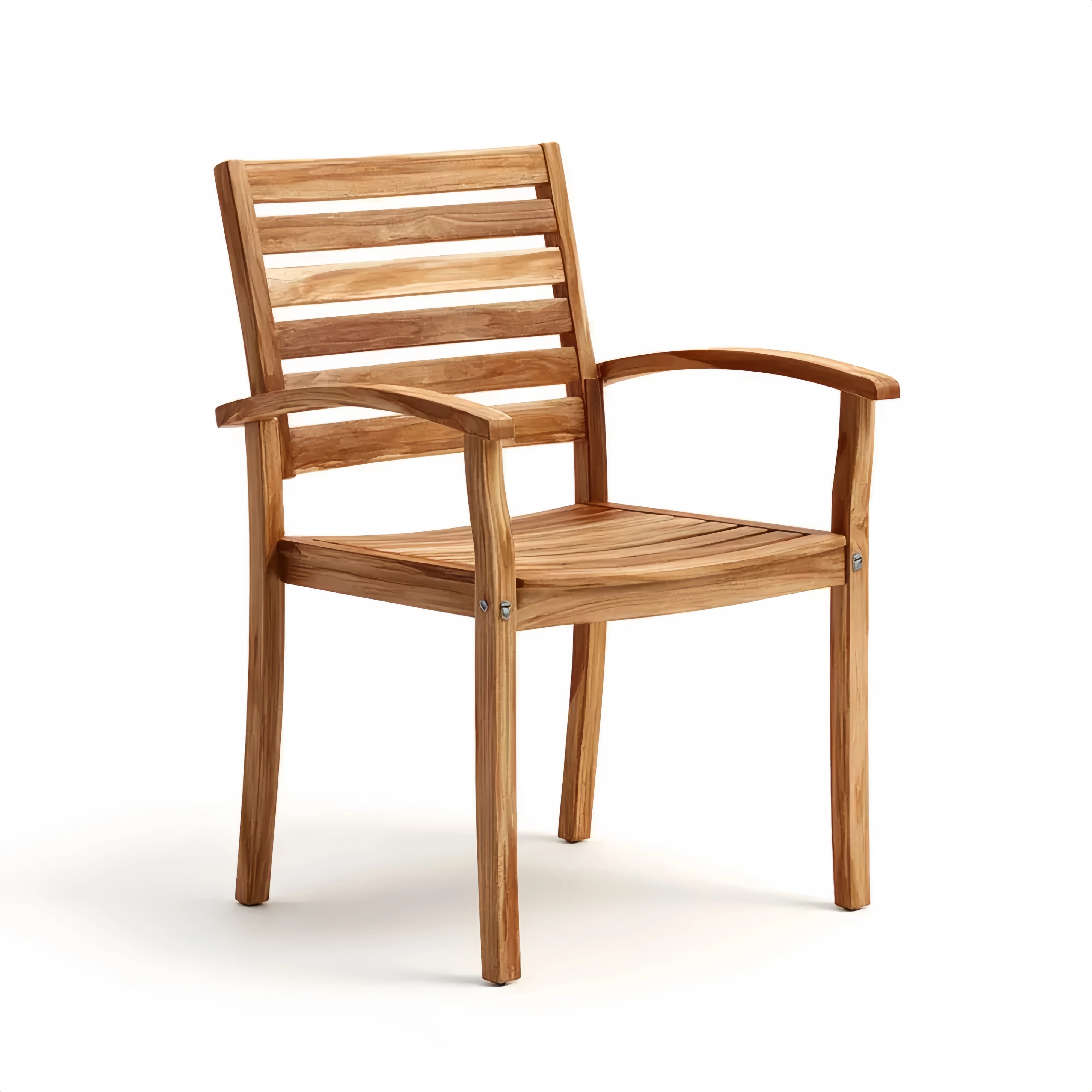 Gartenstuhl aus Teakholz 60x45x85 cm