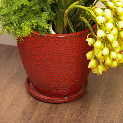 Nagy kerámia virágtartó